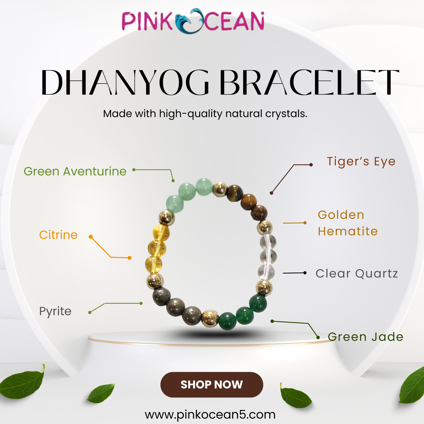 Pinkocean Dhanyog Bracelet