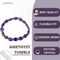 PinkOcean AMETHYST-TUMBLE Bracelet